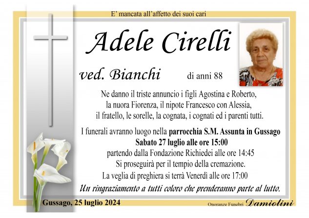 Sig.ra Adele Cirelli