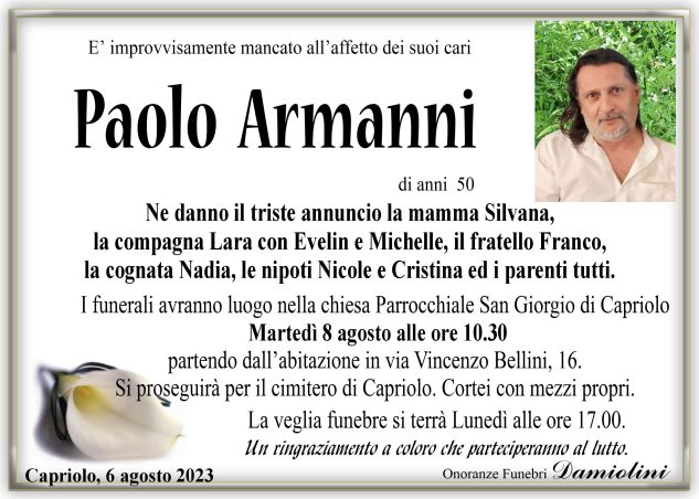 Sig. Paolo Armanni