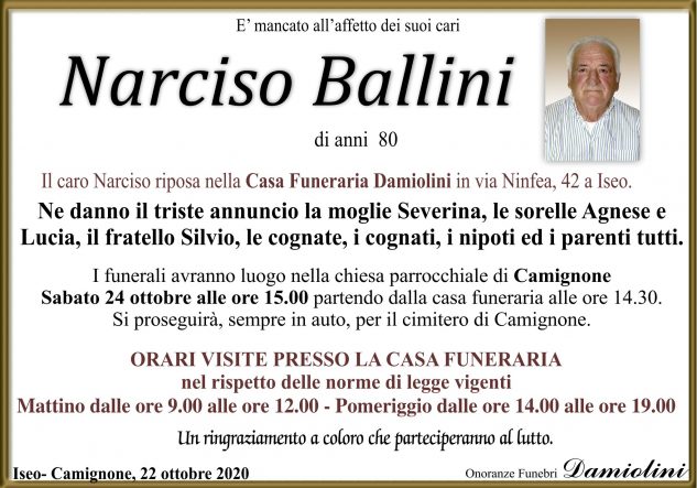 Sig. Narciso Ballini