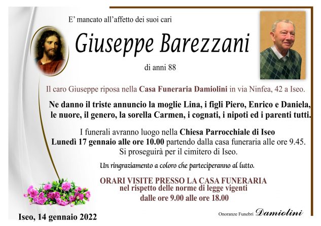 Sig. Giuseppe Barezzani