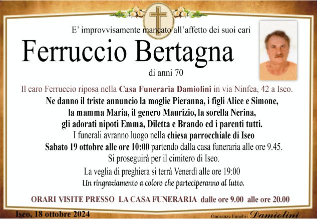 Sig. Ferruccio Bertagna