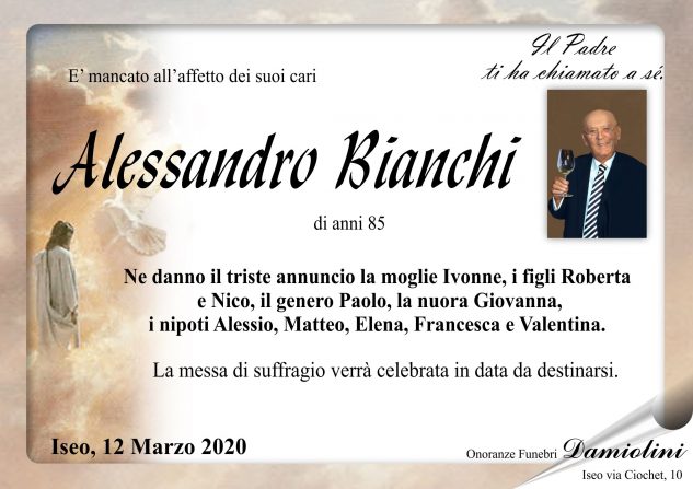 Sig. Alessandro Bianchi