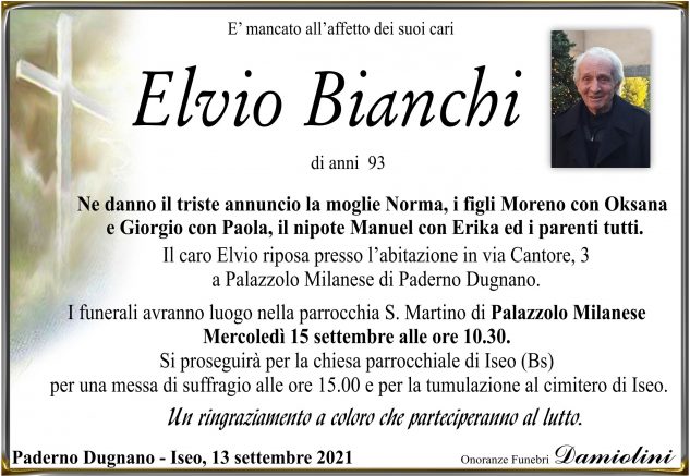 Sig. Elvio Bianchi