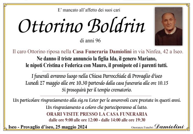 Sig. Ottorino Boldrin