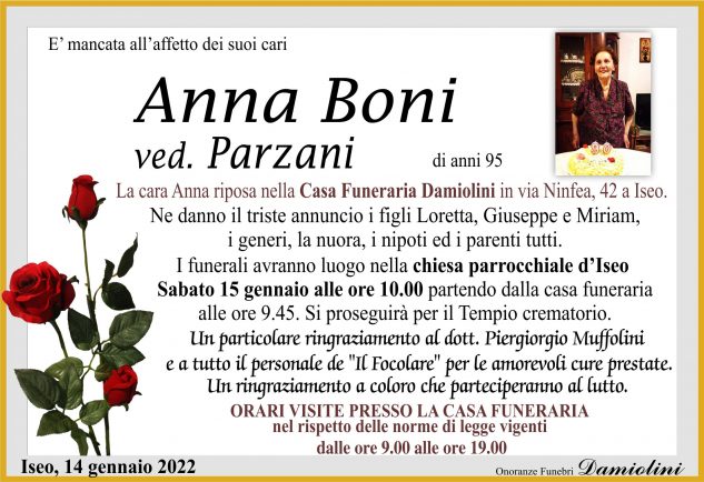 Sig.ra Anna Boni