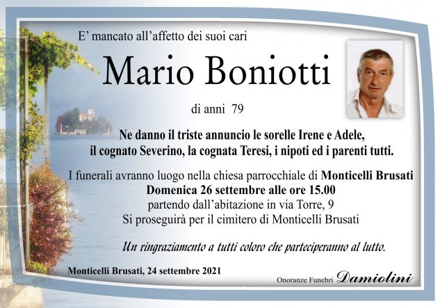 Sig. Mario Boniotti