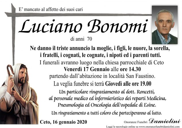 Sig. Luciano Bonomi