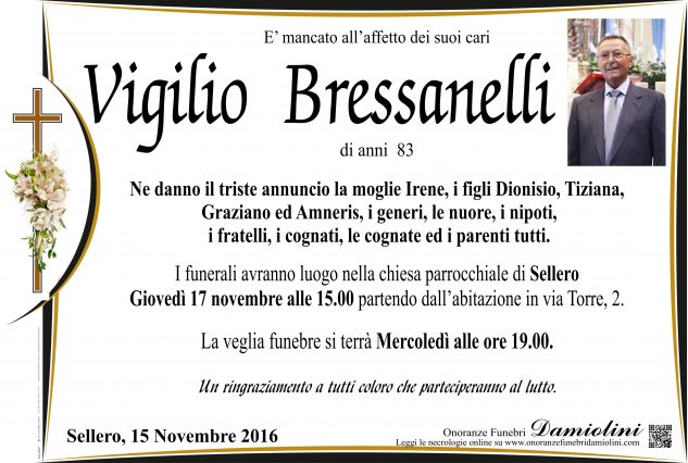 Sig. Battista Vigilio Bressanelli