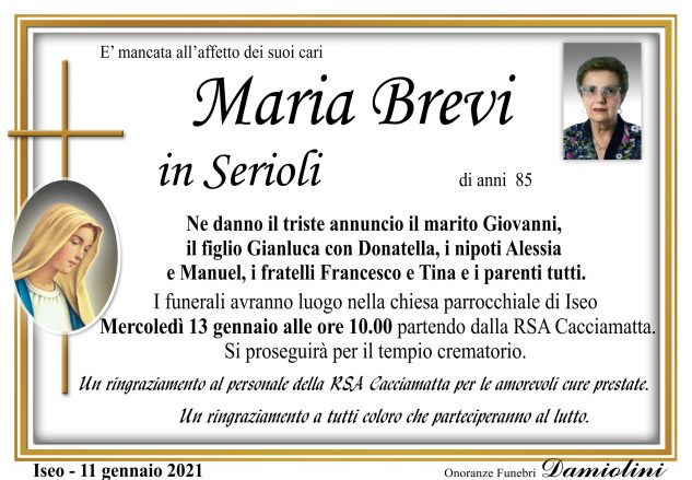 Sig.ra Maria Brevi