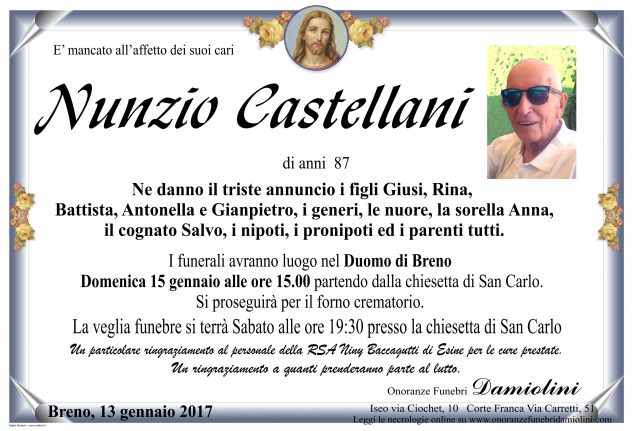 Sig. Nunzio Castellani