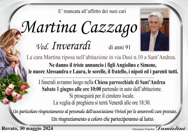 Sig.ra Martina Cazzago