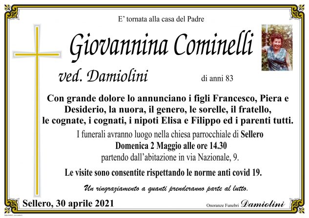 Sig.ra Valentina Giovannina Cominelli