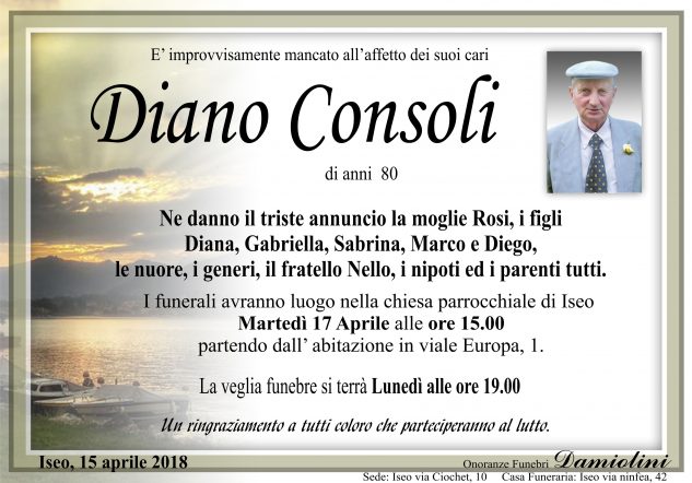 Sig. Diano Consoli