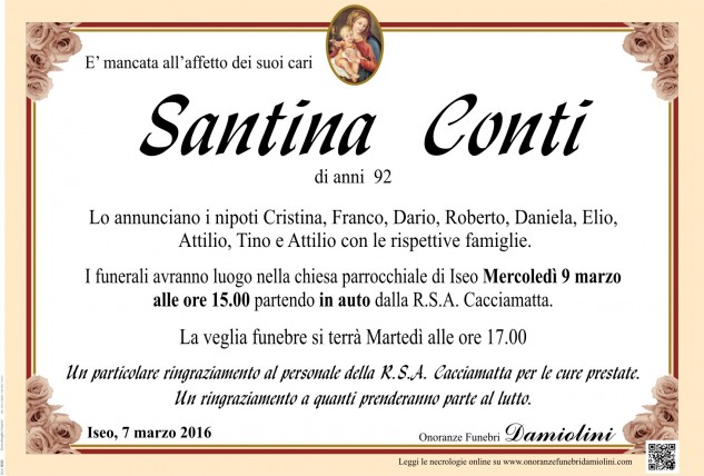 Sig.ra Santina Conti