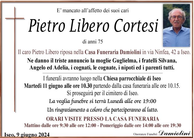 Sig. Pietro Libero Cortesi