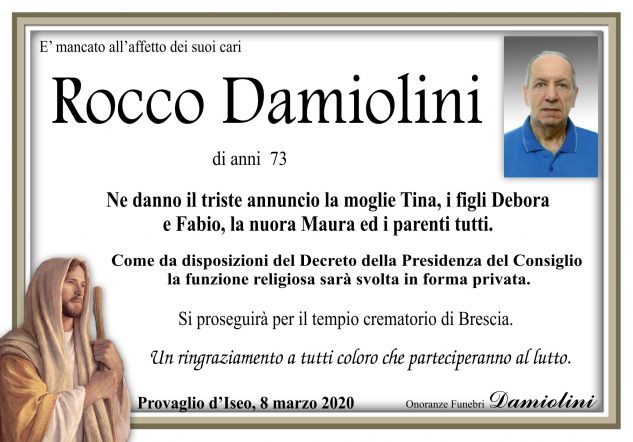 Sig. Rocco Damiolini