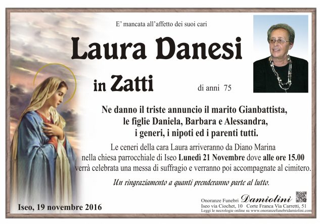 Sig.ra Laura Danesi