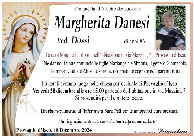 Sig.ra Margherita Danesi