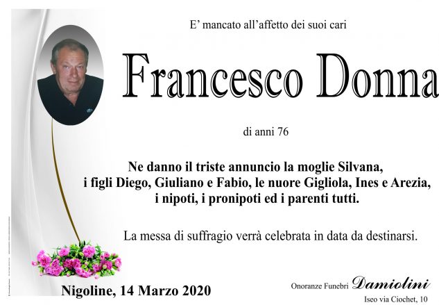 Sig. Francesco Donna