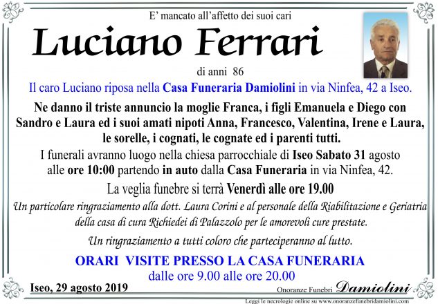 Sig. Luciano Ferrari