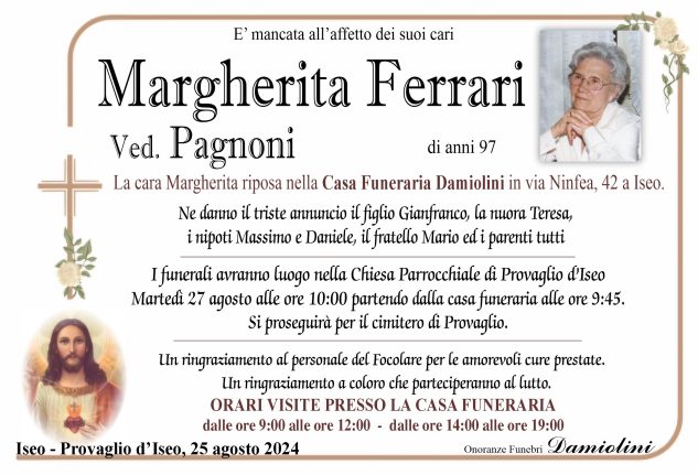 Sig.ra Margherita Ferrari