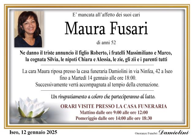 Sig.ra Maura Fusari