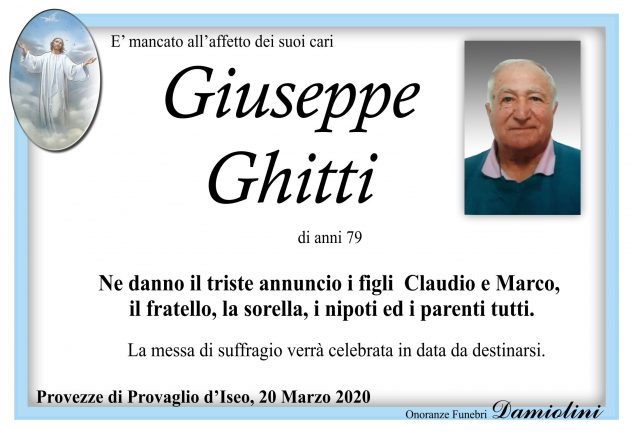 Sig. Giuseppe Ghitti