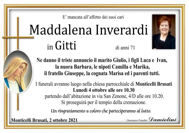 Sig.ra Maddalena Inverardi