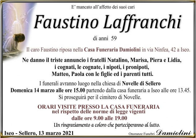 Sig. Faustino Laffranchi