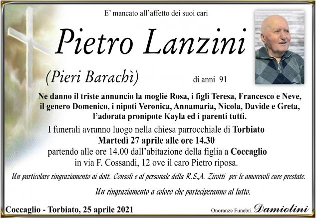 Sig. Pietro Lanzini