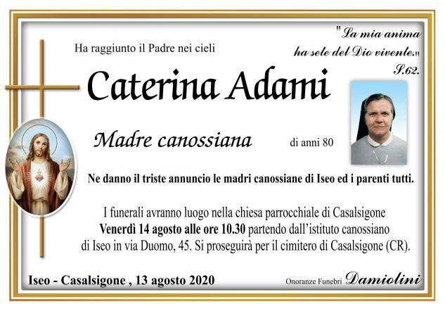 Madre Caterina Adami