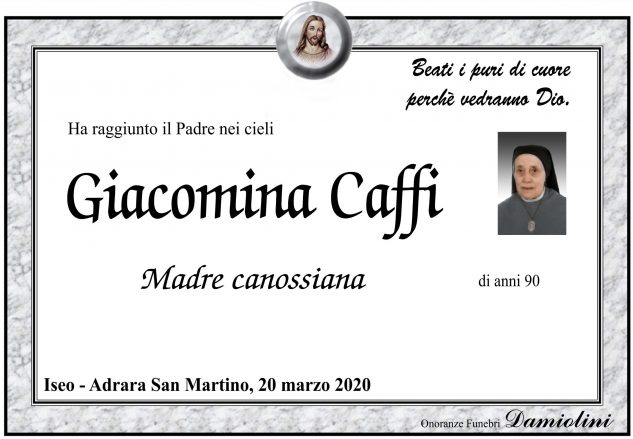 Madre Giacomina Caffi