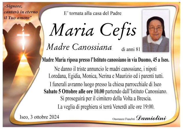 Madre Maria Cefis