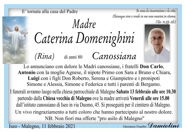 Madre Caterina Domenighini