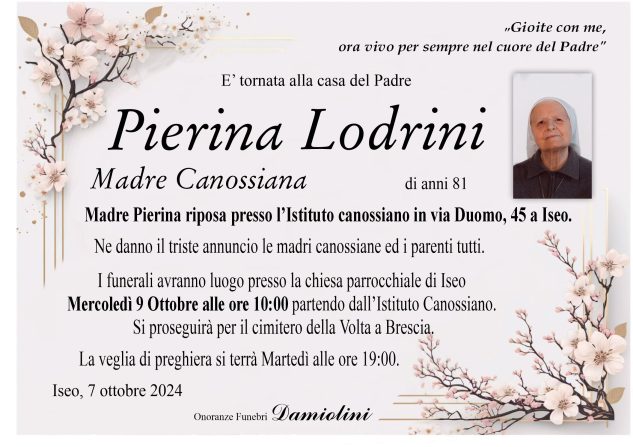 Madre Pierina Lodrini