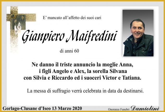 Sig. Gianpiero Maifredini