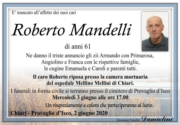 Sig. Roberto Mandelli