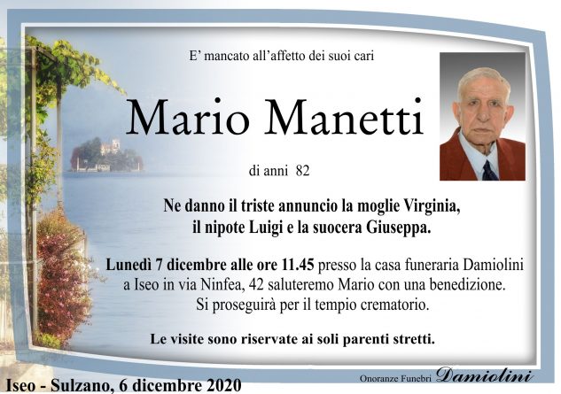 Sig. Mario Manetti