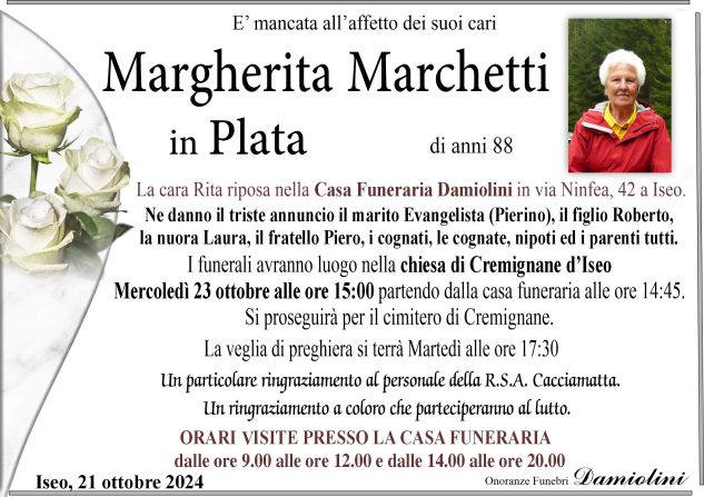 Sig.ra Rita Marchetti