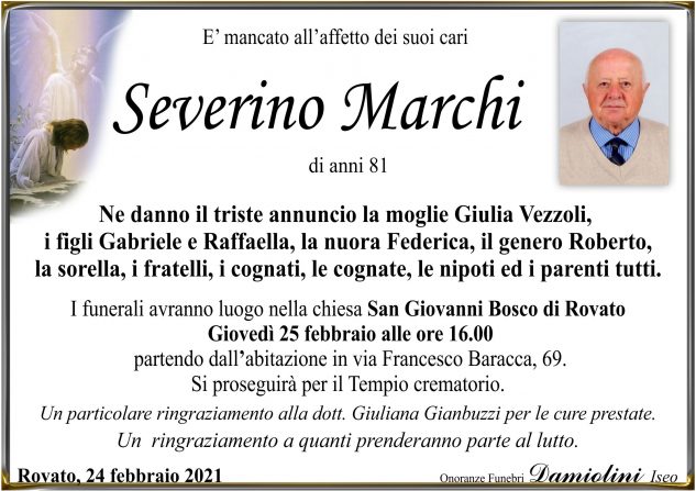 Sig. Severino Marchi