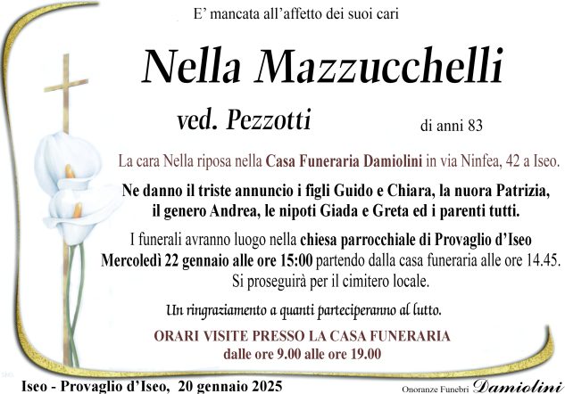 Sig.ra Nella Mazzucchelli