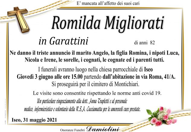 Sig.ra Romilda Migliorati