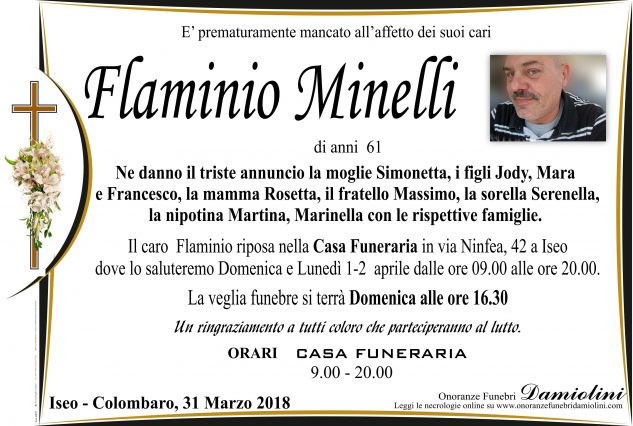 Sig. Flaminio Minelli