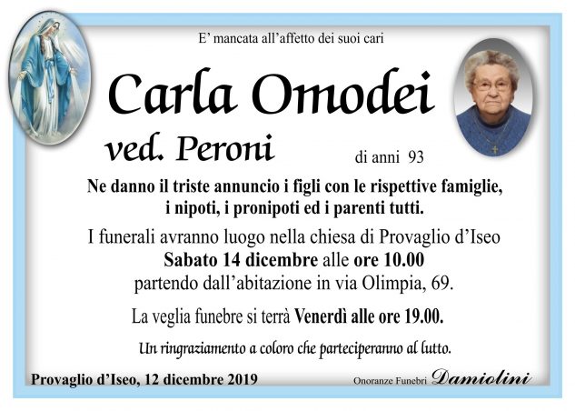 Sig.ra Carla Omodei