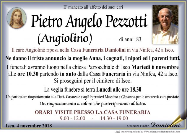 Sig. Angiolino Pezzotti