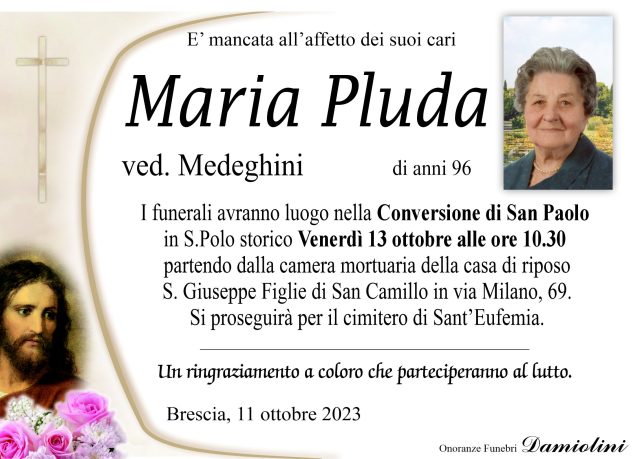 Sig.ra Maria Pluda