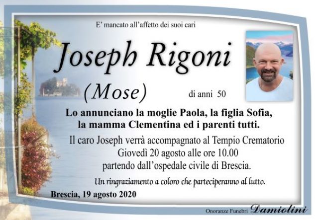 Sig. Joseph Rigoni