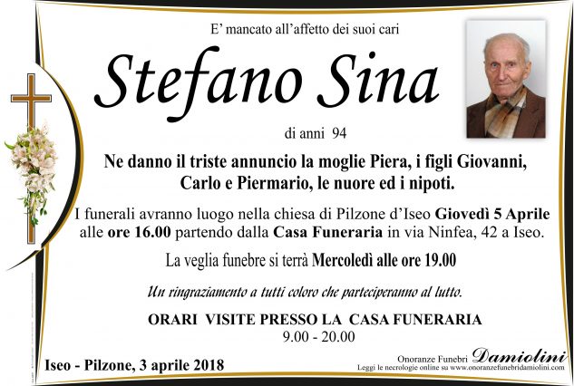 Sig. Stefano Sina