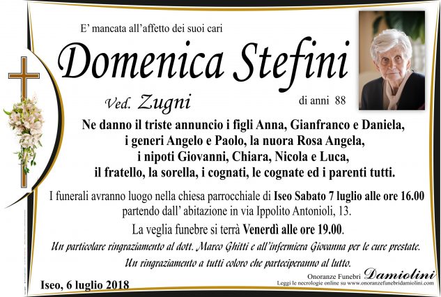 Sig.ra Domenica Stefini