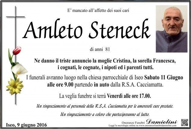 Sig. Amleto Steneck